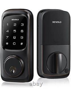 Revolo RE002 Smart Lock In Rubbed Bronze