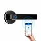 Ruveno Smart Door Lock, Biometric Keyless Entry Door Handle, Wifi Bluetooth App