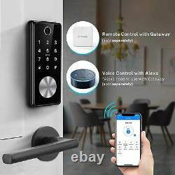 Ruveno Smart Fingerprint Lock with Keypads, Keyless Entry Door Lock, Electronic