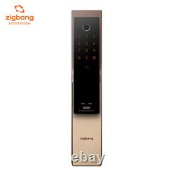 SAMSUNG zigbang SHP-P52F Keyless New Push Pull Smart Auto Door Lock Fingerprint