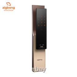 SAMSUNG zigbang SHP-P52R Keyless Digital New Push Pull Smart Auto Door Lock Card