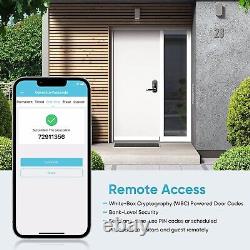 SIFELY Smart Entry Door Lock, Keyless & Fingerprint/Biometric w Digital Passcode