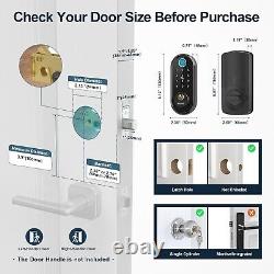 SMONET Fingerprint Door Lock Smart Deadbolt Keyless Entry Alexa Compatible