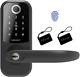 Smonet Smart Lock Fingerprint Door Lock With Reversible Handle Keyless Entry