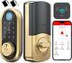 Smonet Wifi Bluetooth Fingerprint Keyless Entry Smart Door Lock Keypad Deadbolt