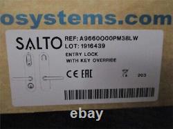 Salto XS4 Entry Lock with Key Override Gold NEW A9660O00PM38LW