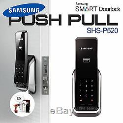 Samsung EZON SHS-P520 Keyless Digital Smart Door lock Push Inside Pull Outside