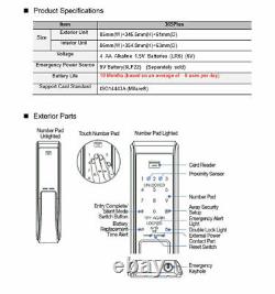 Samsung SHP-DP710 Push Pull Door Key-less Digital Smart Door Lock DHL Shipping