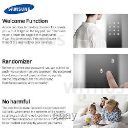 Samsung SHP-P51 NEW Push Pull Digital Smart Door Lock with RF Key Tag 2ea