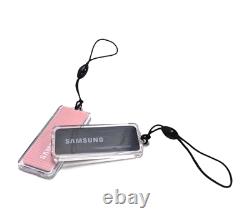 Samsung Smart Bluetooth Rim Lock SHP-DS705 Key Less Entry, Gloss Black & Silver