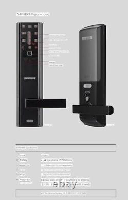 Samsung Zigbang Smart Digital Door Lock SHP-H60F Fingerprint WiFi Apps Auto Lock