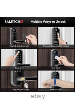 SamtechT Smart Lock, Keyless Entry Door Lock, Fingerprint Door Lock, Smart Do