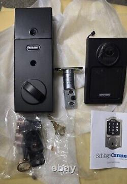 Schlage BE469ZP CEN 622 Connect Smart Deadbolt with Alarm