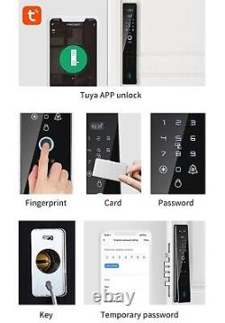 Security Smart Door Lock Biometric Fingerprint Password Home Doorbell Camera