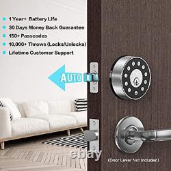 Sifely Smart Lock Front Door Keyless Entry Lock Deadbolt All-Weather Protection