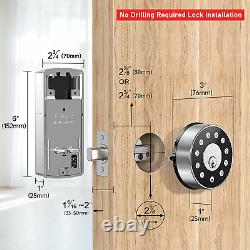 Sifely Smart Lock Front Door Keyless Entry Lock Deadbolt All-Weather Protection