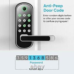 Sifely Smart Lock Keyless Entry Door Lock Fingerprint Door Lock Digital Door