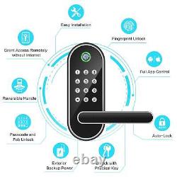 Sifely Smart Lock, Keyless Entry Door Lock, Smart Door Lock, Keypad Door Lock, F