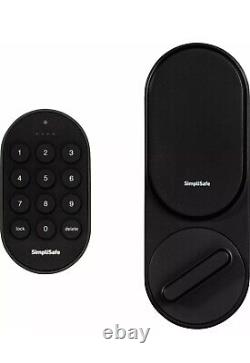 SimpliSafe SS3-LK-BB Smart Lock + PIN Pad Black