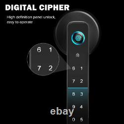 Smart 4 In 1 Keyless Security Electronic Unlock Lock Door Lock Fit App Code Home