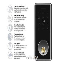 Smart BT-Door Lock Keyless Password Card Code Voice Google Home Touchscreen