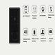 Smart Bt-door Lock Keyless Password Home App Card Amazon Alexa Google Home Phone