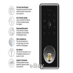 Smart BT-Door Lock Keyless Password Home Card Code Voice Google Home Touchscreen