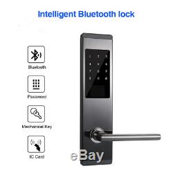 Smart Bluetooth Door Lock Key Password App Unlock Deadbolt Keypad Keyless Entry
