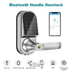 Smart Bluetooth Door Lock Keyless Entry App control Keyless Entry for Front Door