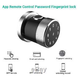 Smart Bluetooth Fingerprint USB Door Lock Phone APP IC Card Unlock Touch Keyless
