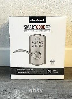 Smart Code 955 Keyless Keypad Door Lock with Handle Electronic Lever