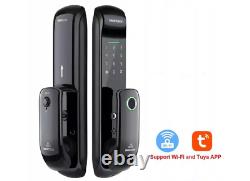 Smart Code Lock with WiFi Card and Fingerprint Keyless Entry for Secure Home Acc