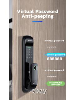 Smart Code Lock with WiFi Card and Fingerprint Keyless Entry for Secure Home Acc