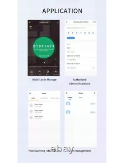 Smart Code Lock with WiFi Card and Fingerprint Keyless Entry for Secure Home Acc