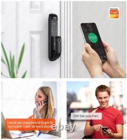 Smart Code Lock with WiFi Card and Fingerprint Keyless Entry for Secure Home Acc