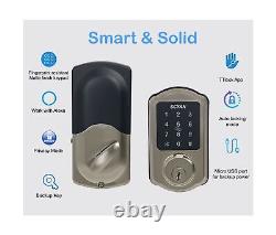 Smart Deadbolt Lock, SCYAN D1 Deadbolt with Touchscreen Keypad, Keyless Entry