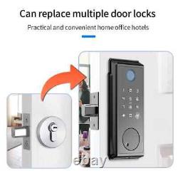 Smart Deadbolt Lock WiFi Keyless IC Card Fingerprint Keypad APP Remote Unlock