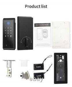 Smart Deadbolt Lock WiFi Keyless IC Card Fingerprint Keypad APP Remote Unlock