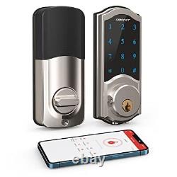 Smart Deadbolt SMONET Front Door Lock Keyless Entry Bluetooth Electronic Touc