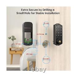 Smart Deadbolt, SMONET Keyless Entry Door Lock with Digital Keypad, Electroni