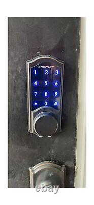 Smart Deadbolt, SMONET Keyless Entry Door Lock with Digital Keypad, Electroni
