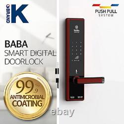Smart Digital Door Lock BABA-8300 (3-way) 7 Colors Keypad Keyless Entry Code