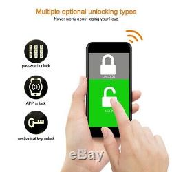 Smart Digital Door Lock BT APP Remote Control Keyless Touch Password Home Safety