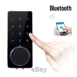 Smart Digital Door Lock bluetooth Keyless Touch Password APP Deadbolt Security
