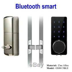 Smart Digital Door Lock bluetooth Keyless Touch Password APP Deadbolt Security
