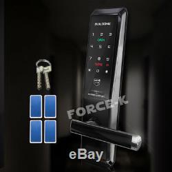 Smart Digital Doorlock Buildone BO-D3000SK Keyless Lock Pin+RFID+Mechanical Key