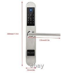 Smart Digital Electronic Door Lock Fingerprint Smart Touch Password Keyless Lock