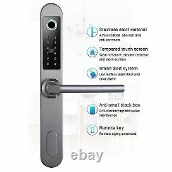 Smart Digital Electronic Door Lock Fingerprint Touch Password Keyless Anti-theft