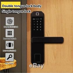 Password Keypad Door Lock Electronic Smart Digital Fingerprint Touch Keyless