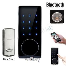 Smart Digital Keyless Door Lock bluetooth Touch Password APP Home Security